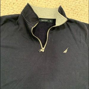 Nautical pull over sweatshirt